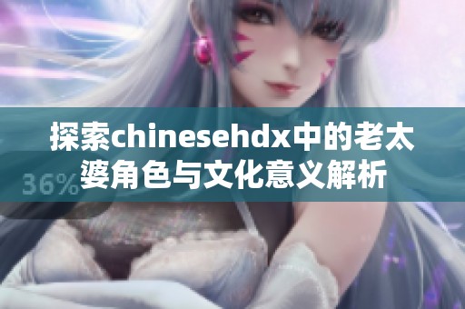 探索chinesehdx中的老太婆角色与文化意义解析