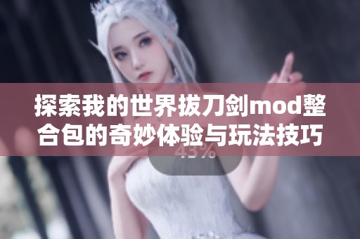 探索我的世界拔刀剑mod整合包的奇妙体验与玩法技巧