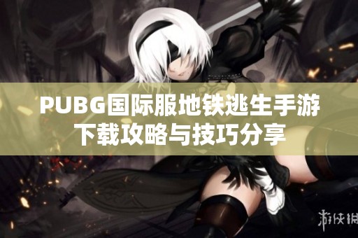 PUBG国际服地铁逃生手游下载攻略与技巧分享