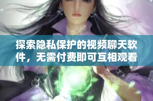 探索隐私保护的视频聊天软件，无需付费即可互相观看