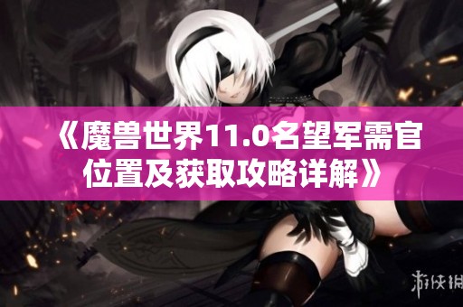 《魔兽世界11.0名望军需官位置及获取攻略详解》