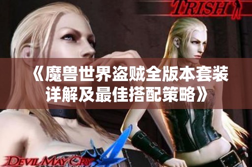 《魔兽世界盗贼全版本套装详解及最佳搭配策略》