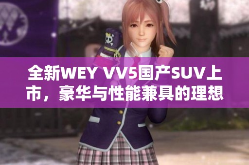 全新WEY VV5国产SUV上市，豪华与性能兼具的理想选择