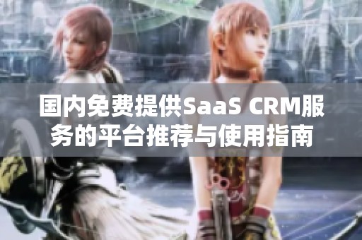 国内免费提供SaaS CRM服务的平台推荐与使用指南