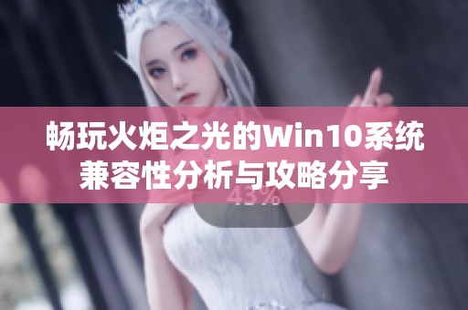 畅玩火炬之光的Win10系统兼容性分析与攻略分享