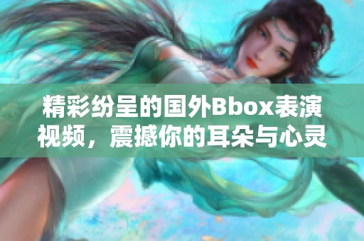 精彩纷呈的国外Bbox表演视频，震撼你的耳朵与心灵